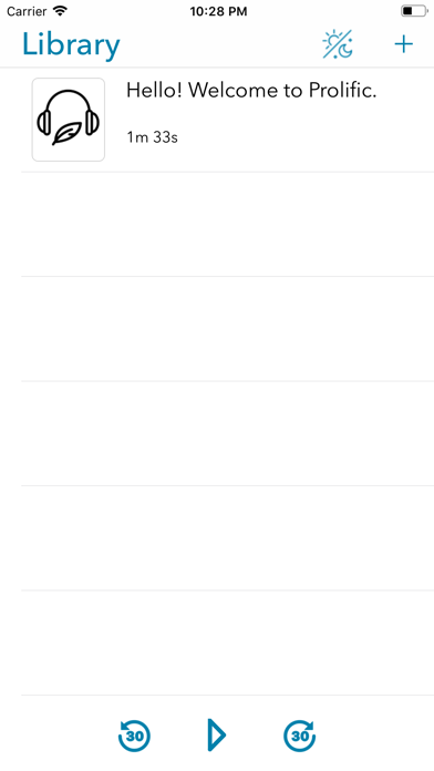 Screenshot #1 pour Prolific Reader