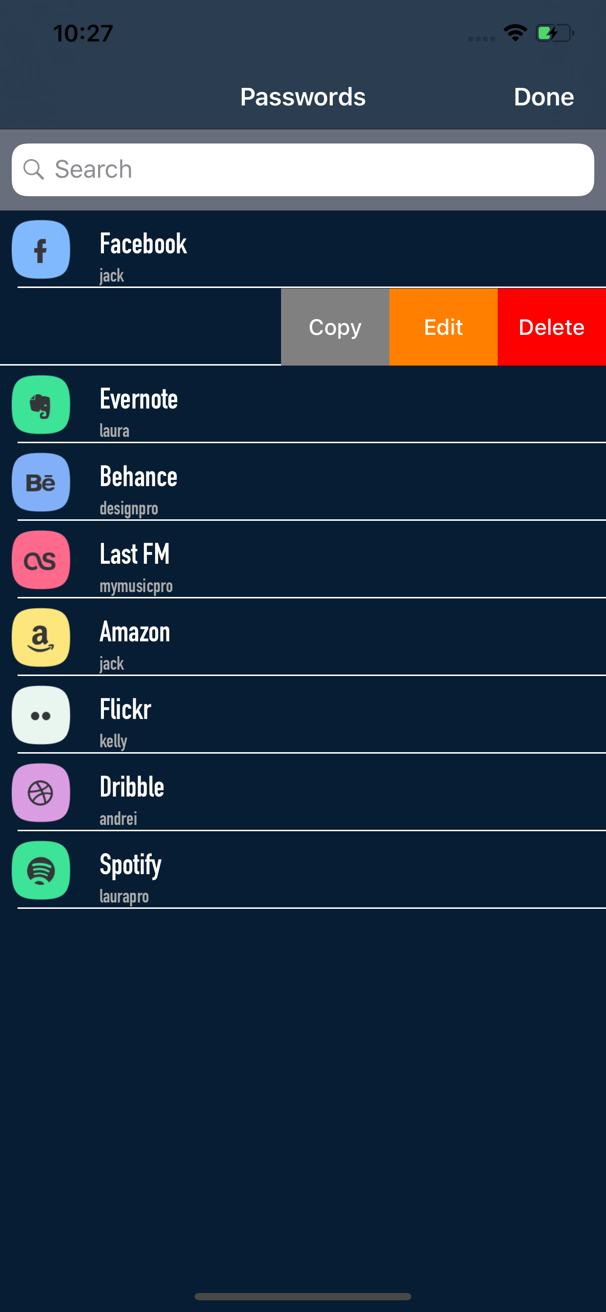 Secure Secret Password Manager
