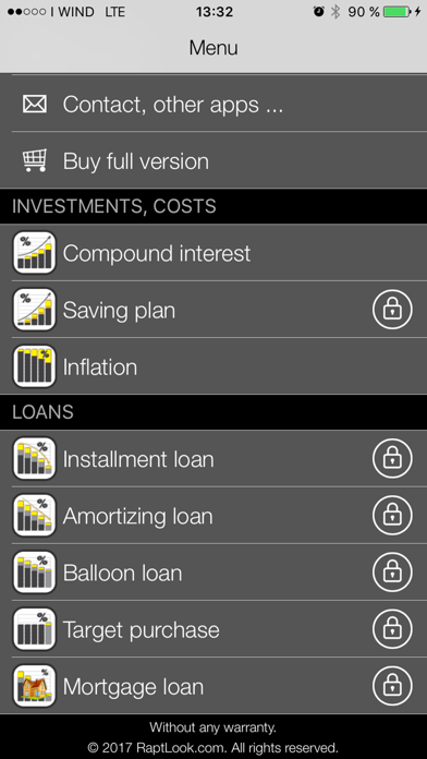 Finance Calculator Pro: Liteのおすすめ画像1