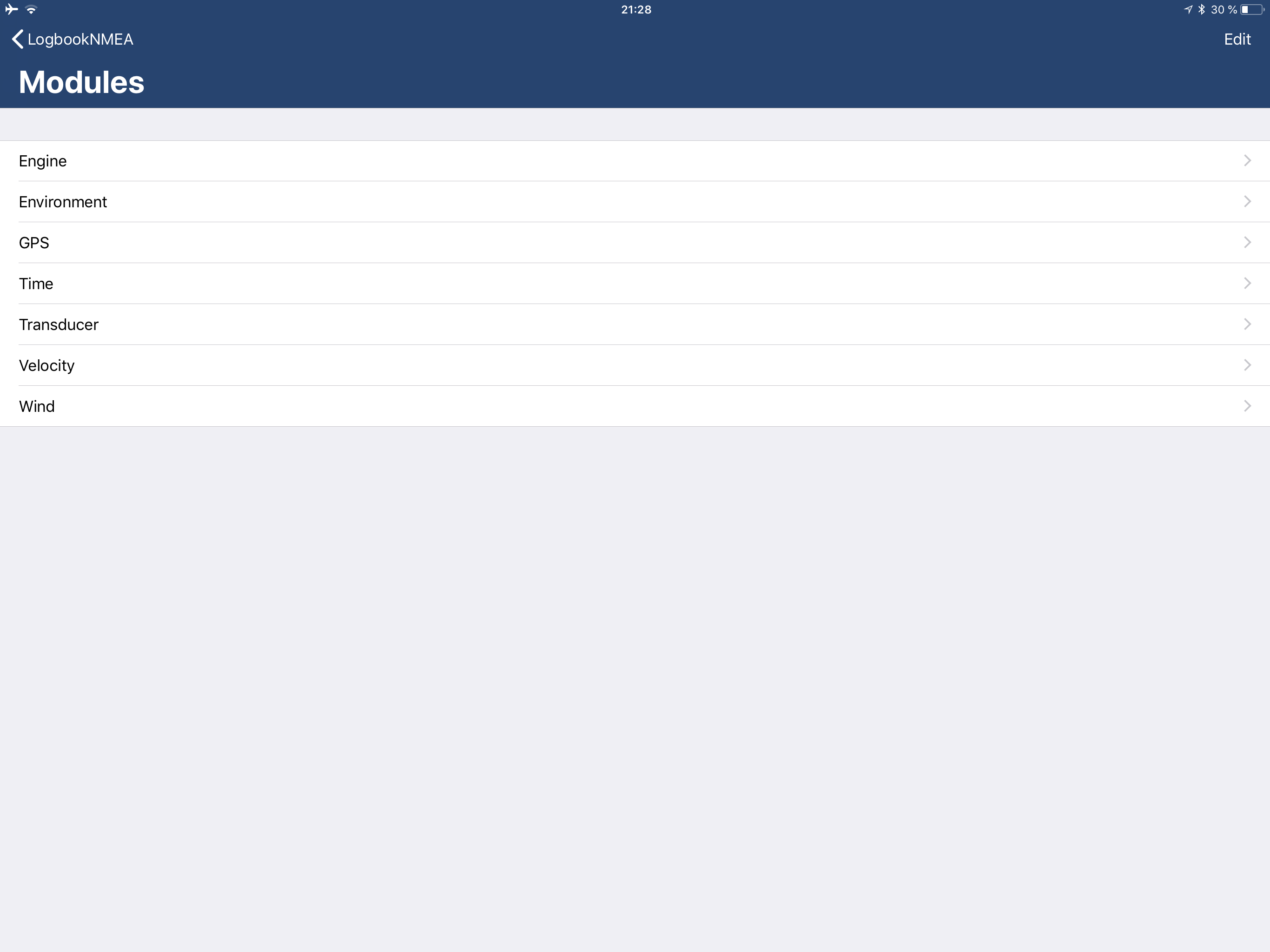 LogbookNMEA connect