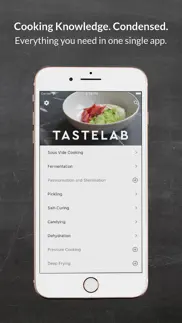tastelab: cooking knowledge iphone screenshot 1