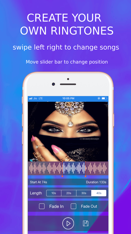 Arabic Ringtone Designer - 1.0 - (iOS)
