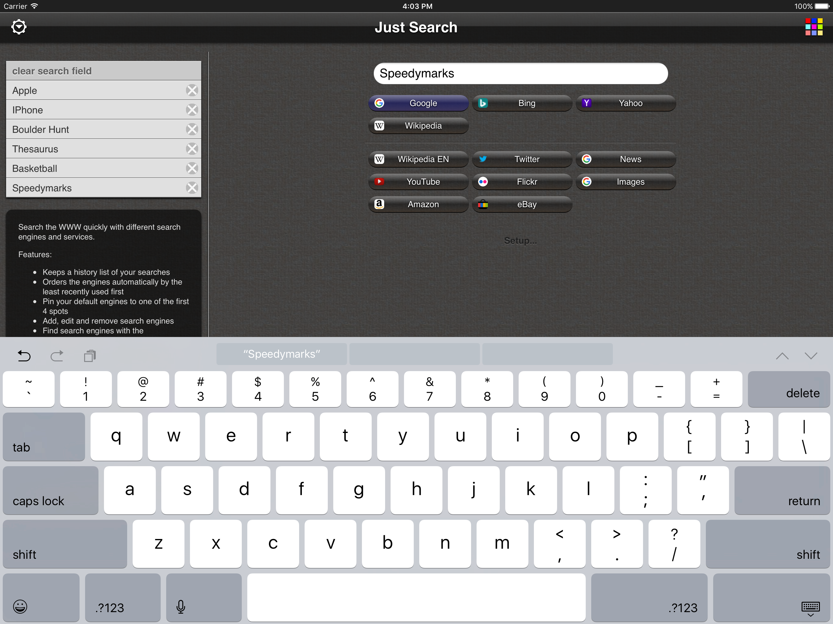 Just Search screenshot 8