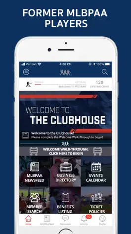 Game screenshot MLBPAA Clubhouse mod apk