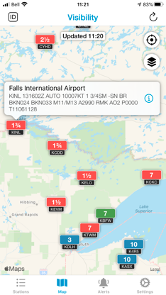 Minimums - METAR/TAF Analysis screenshot 3