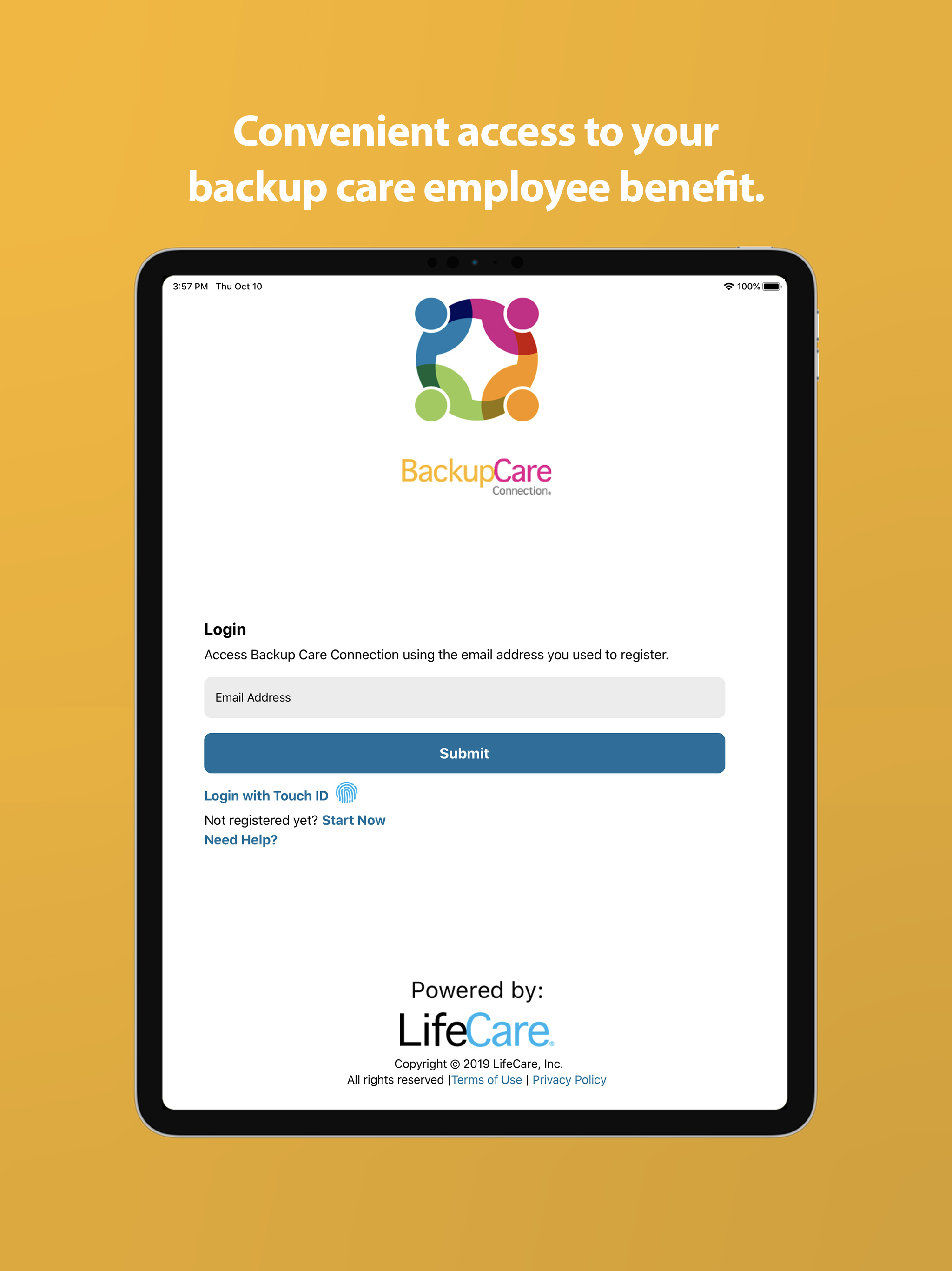 Backup Care Connection