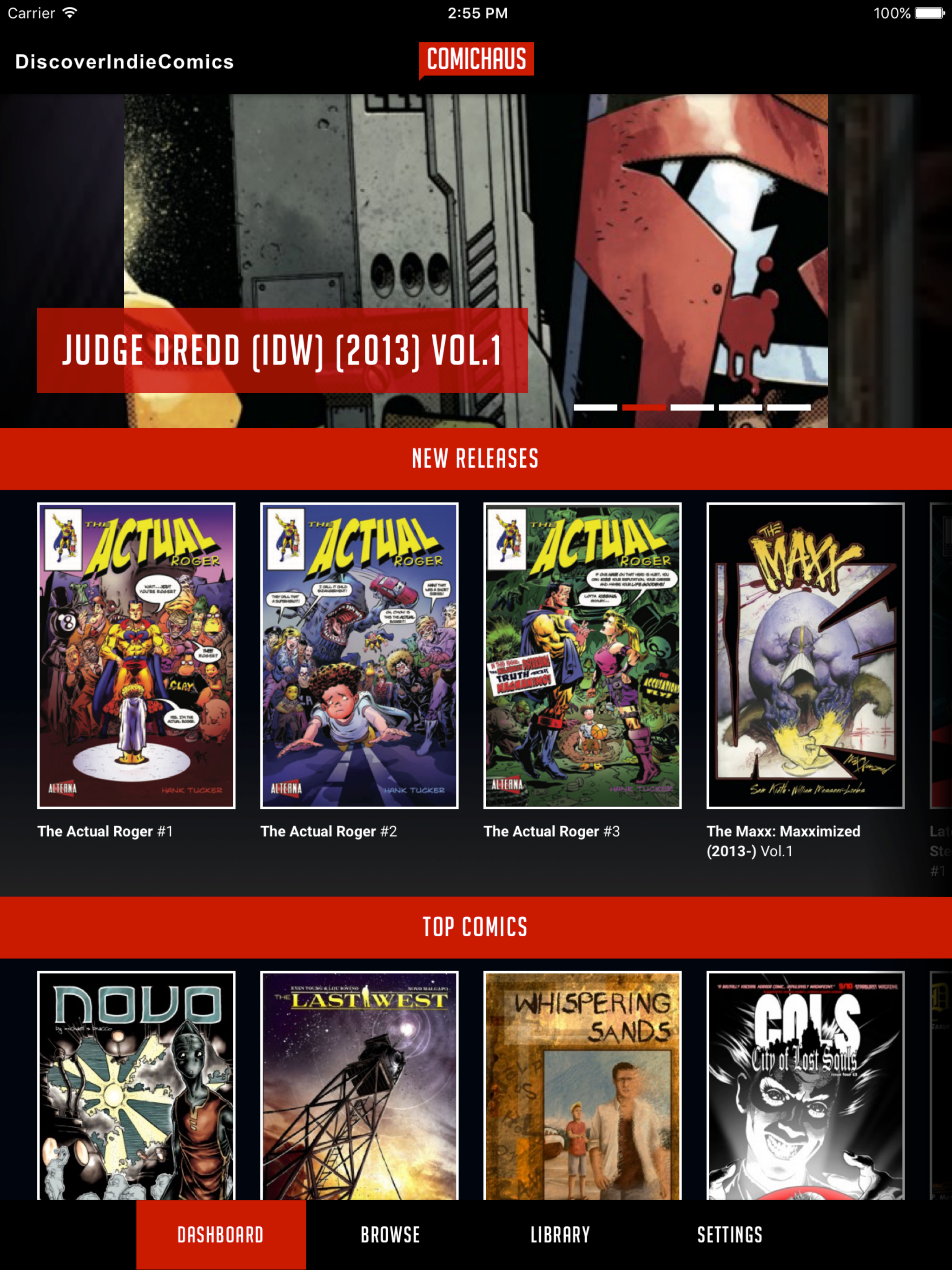 Comichaus screenshot 5