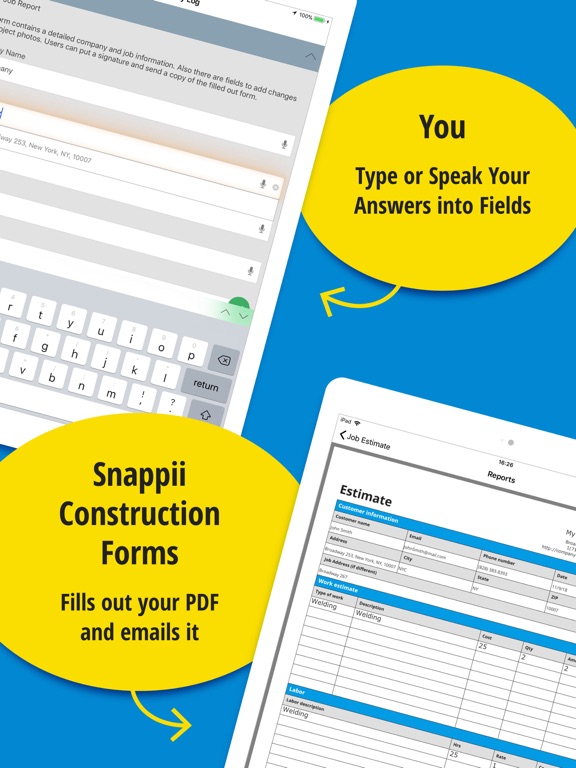 Screenshot #5 pour Construction Forms