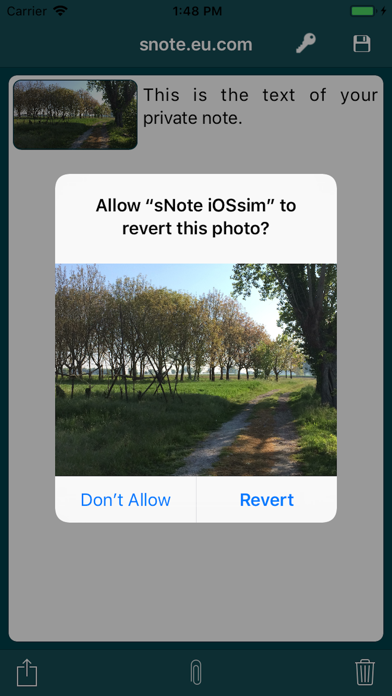 How to cancel & delete s-Note from iphone & ipad 4