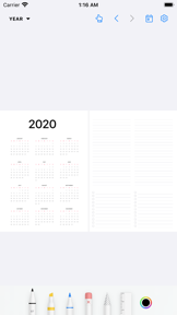 Pencil Planner & Draw Calendar screenshot