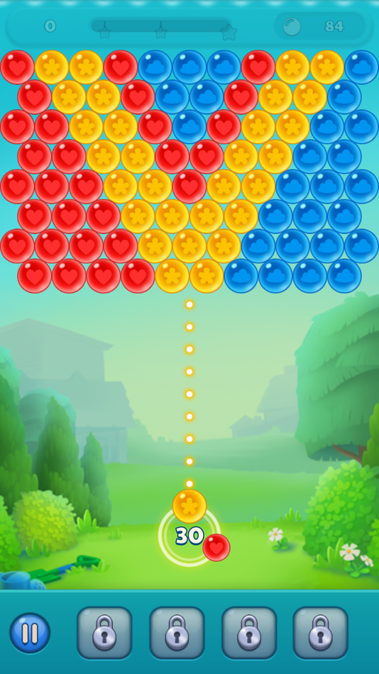 #1. Happy Bubble: Shoot n Pop (iOS) By: XLsoft Corp.