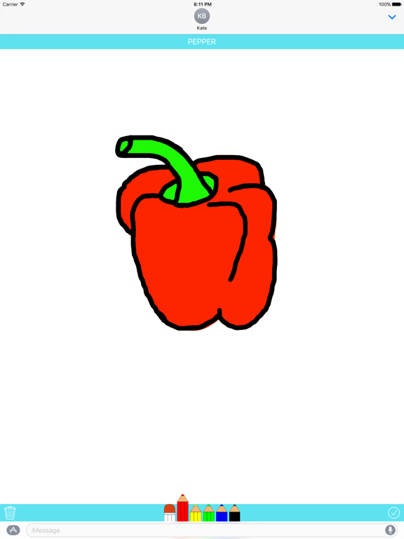 Screenshot #4 pour Draw One for iMessage