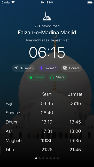 MSJD - UK Prayer Times Screenshot