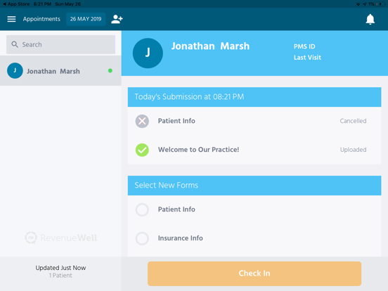 RevenueWell iPad screenshot 6 - Medical app
