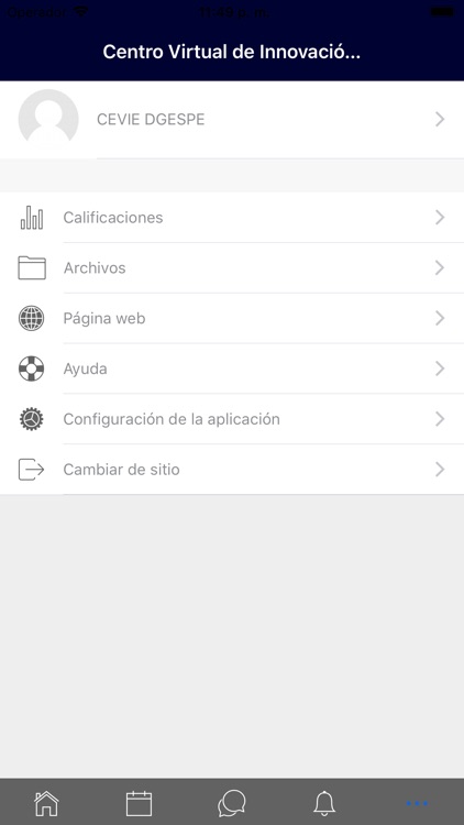 Campus Virtual Mobile screenshot-4
