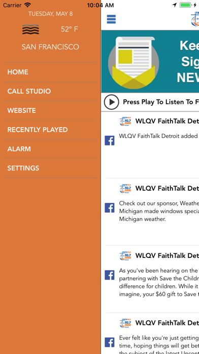 FaithTalk Detroit WLQV screenshot 2