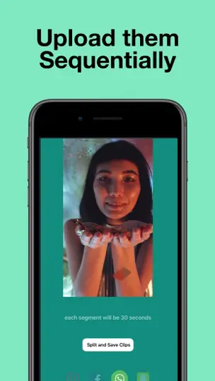 Capture d'écran de Long Video For WhatsApp sur iPhone 3