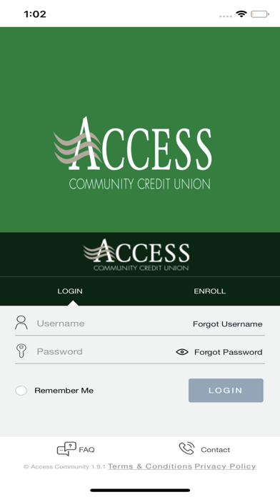 ACCU Card Controls Screenshot