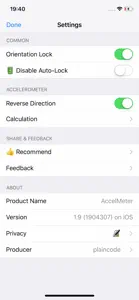 AccelMeter screenshot #2 for iPhone