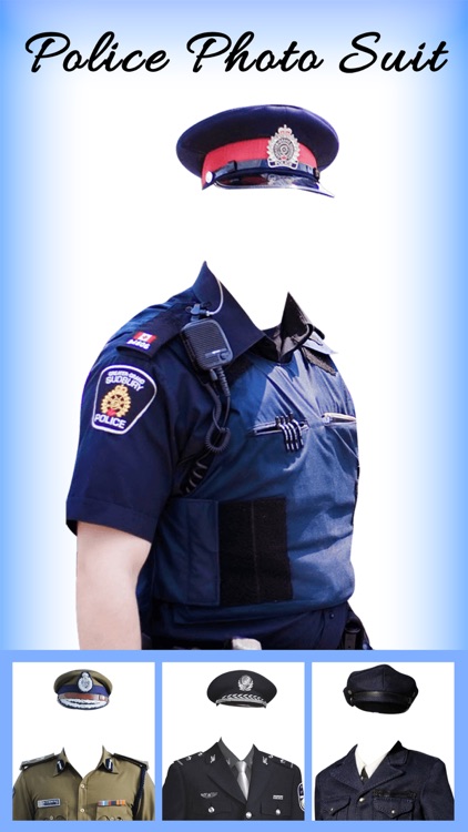 Men Police suit Photo Editor