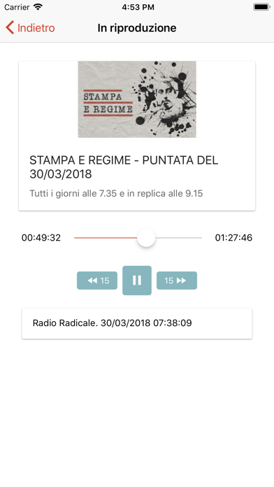 Radio Radicale Screenshot