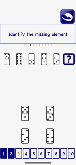 Game screenshot Domino psychotechnical LITE hack