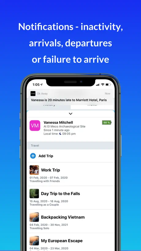 Ok Away: Find Family & Friends