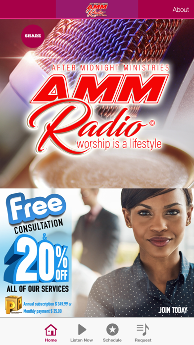Screenshot #1 pour AMM Radio