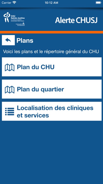 Alerte CHUSJ screenshot-5