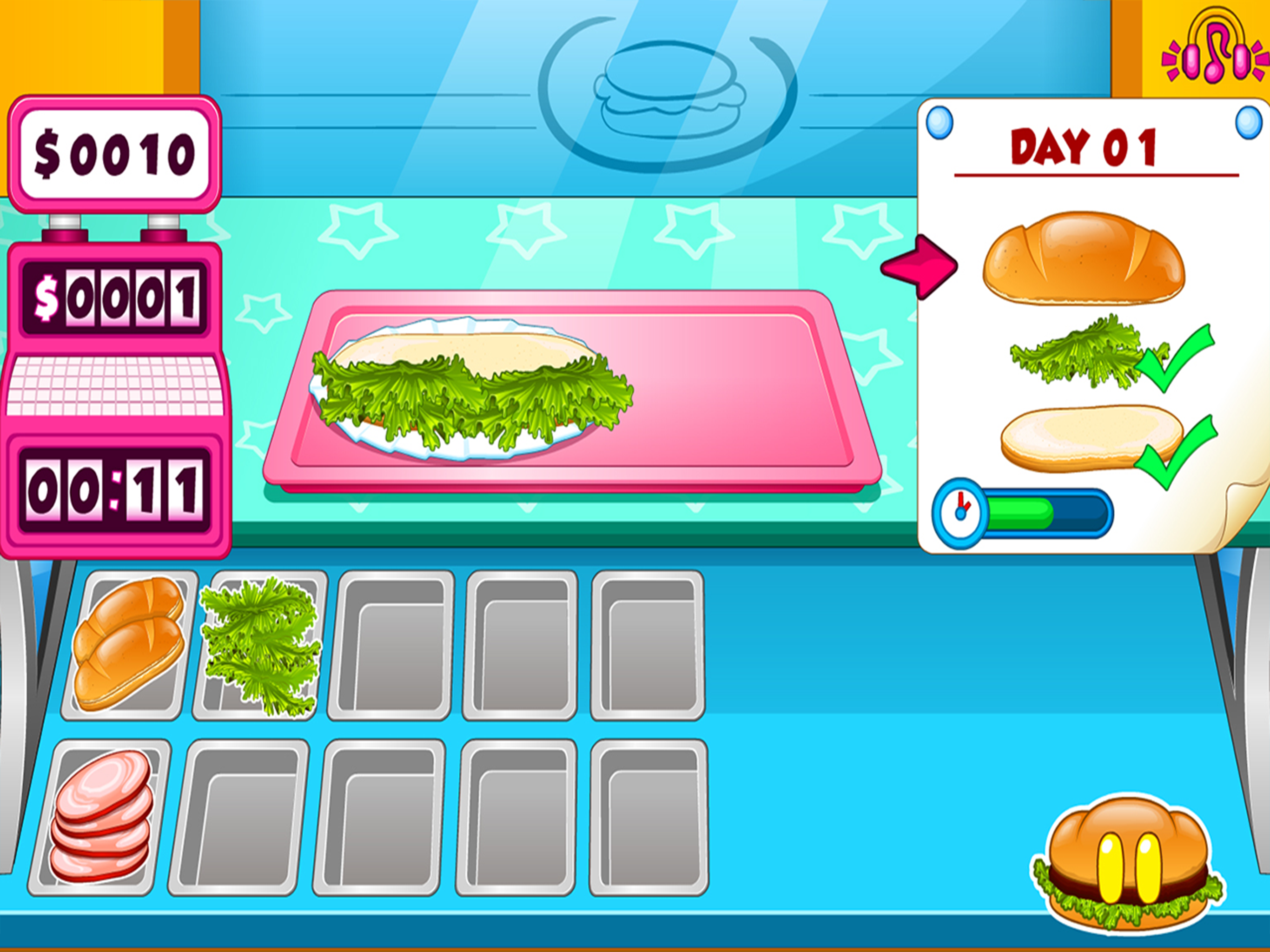 Go Fast Cooking Sandwiches