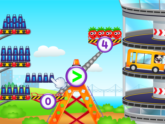 Funny counting games for kids iPad screenshot 6 - Education app