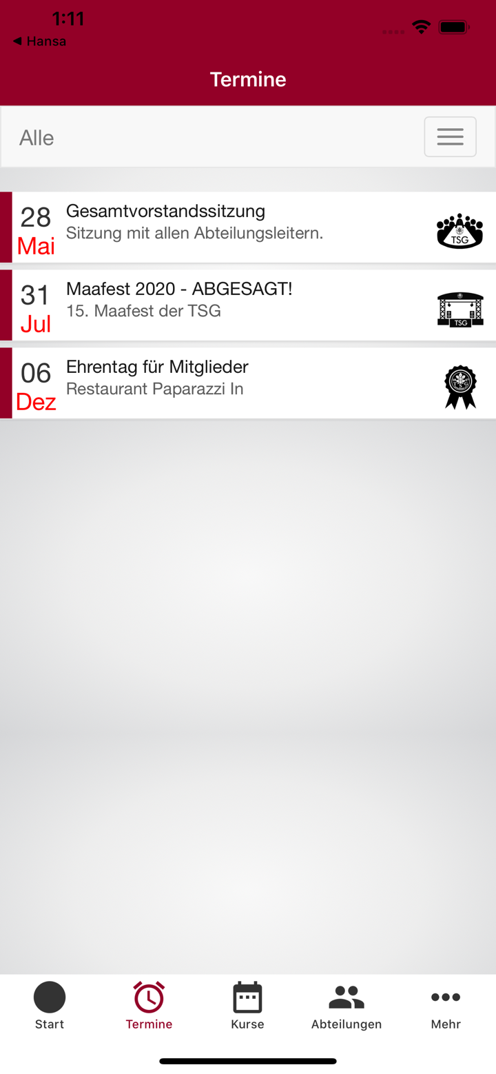 TSG Offenbach - Bürgel e. V. screenshot 4