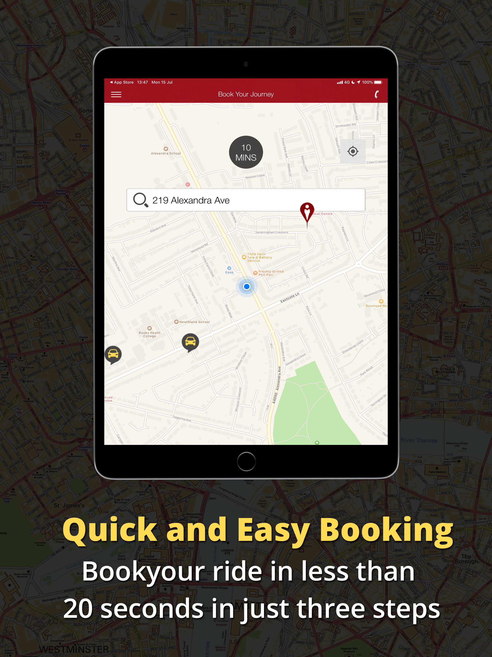 Minicab For London screenshot 5