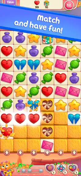 Game screenshot Sweet Hearts Match 3 mod apk