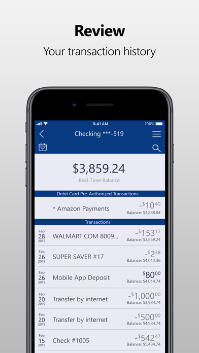 PBOMC Mobile Banking Screenshot