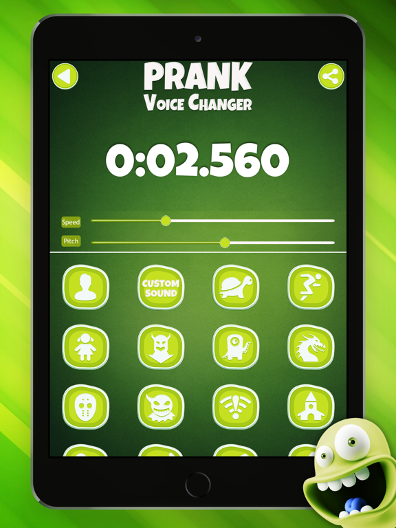 Prank Voice Changer & Modifier iPad screenshot
