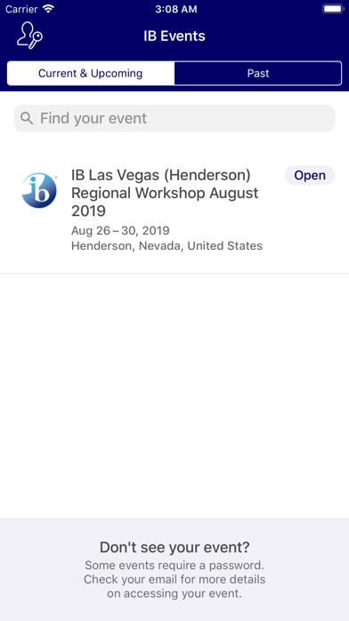 How to cancel & delete IB Events from iphone & ipad 2