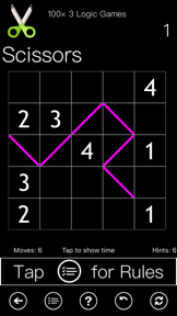 100×3 Logic Games screenshot