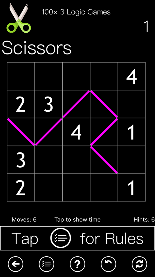 #2. 100×3 Logic Games (iOS) 由: Andrea Sabbatini