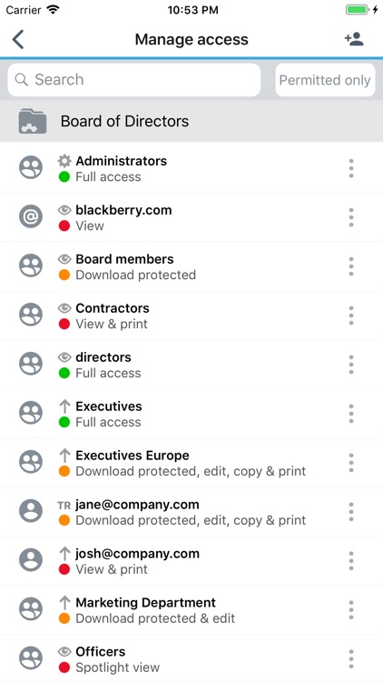 BlackBerry Workspaces