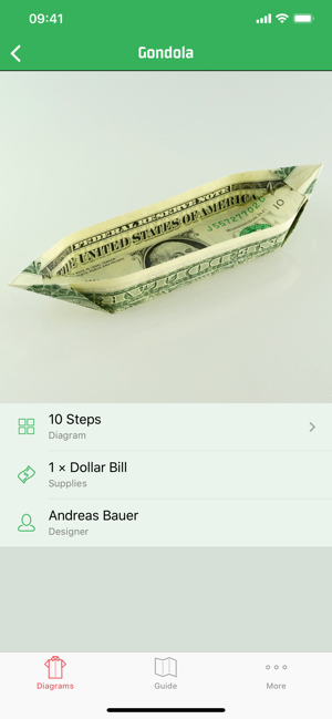 ‎Dollar Bill Origami Screenshot