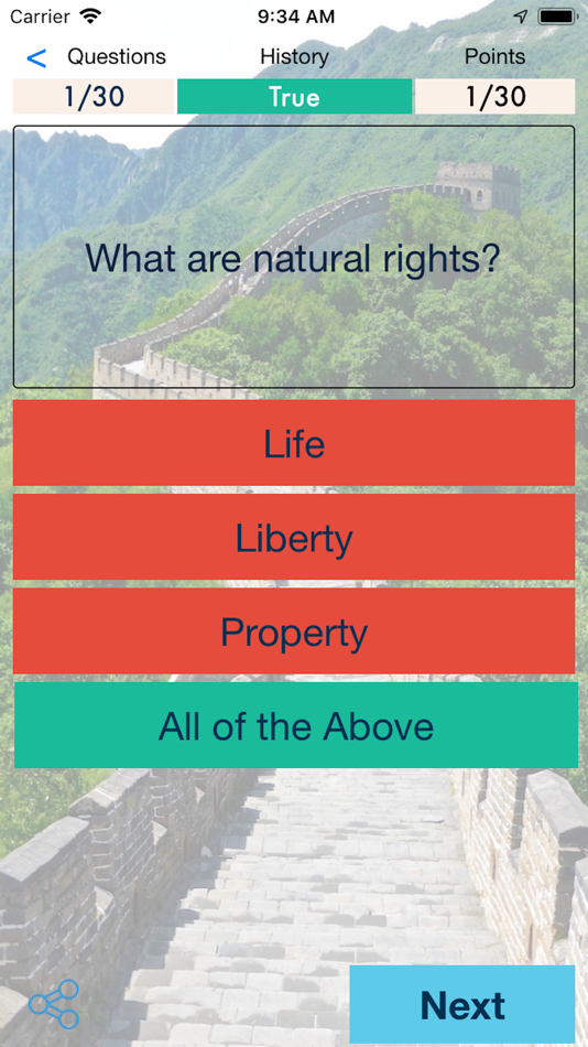 #5. Quiz Trivia for Everyone (iOS) Podle: Duo Pisceses, Inc.