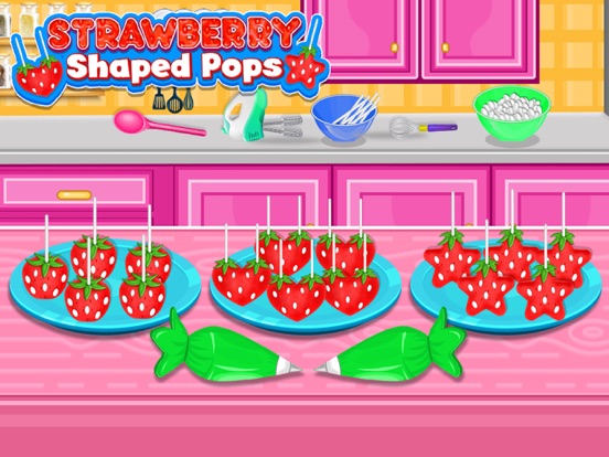 Screenshot #4 pour Strawberry Pops Cooking Games