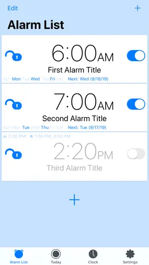 Memory Alarm Clock screenshot 4