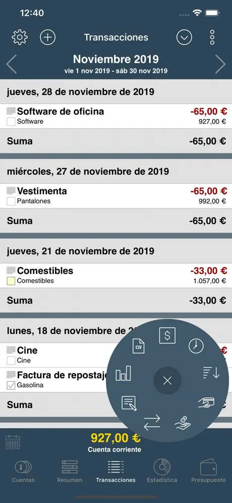 Mi presupuesto 2017