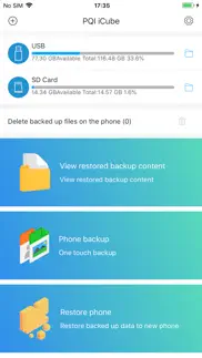 pqi icube iphone screenshot 1