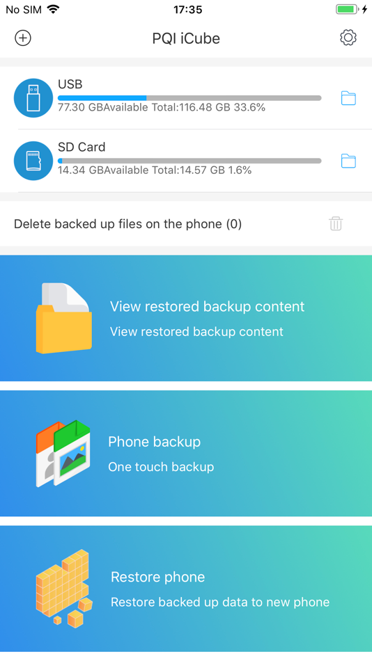 #1. PQI iCube (iOS) 由: Power Quotient International
