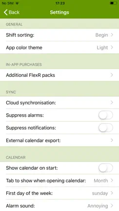 FlexR (Shift planner) iPhone image 3