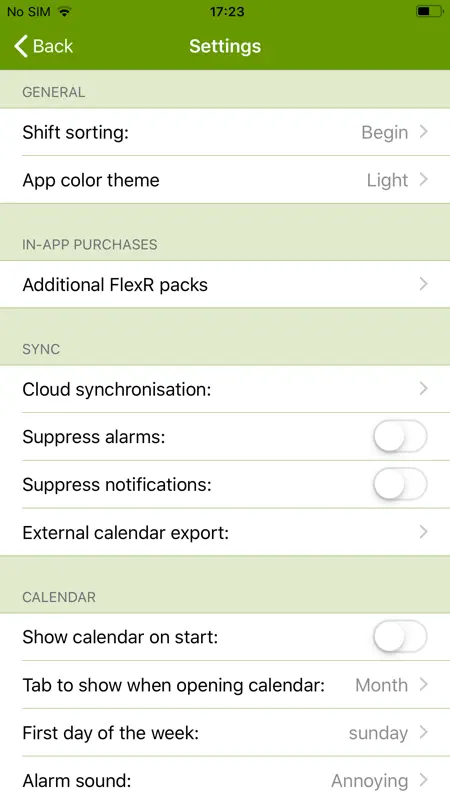 FlexR (Shift planner) screenshot 3 of 10