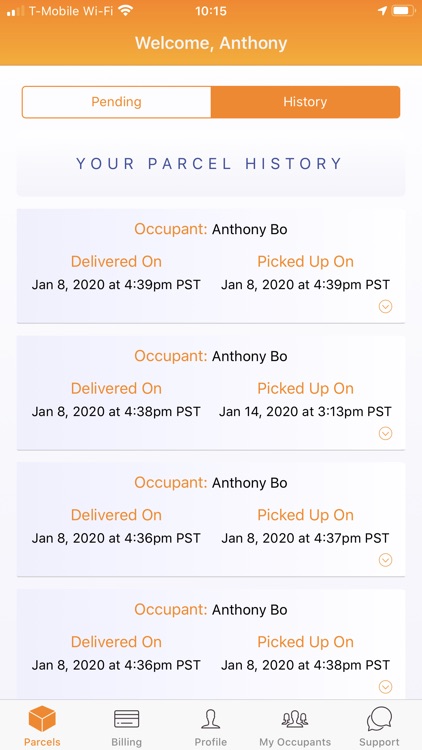 Parcel Pending Mobile screenshot-4